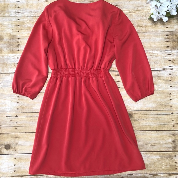 Gianni Bini Ruffle Peasant Dress - Picture 4 of 7